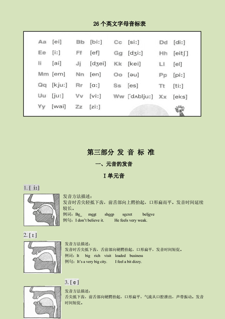 最新英語(yǔ)國(guó)際音標(biāo)認(rèn)讀，掌握發(fā)音技巧的核心秘訣